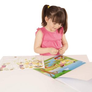 Melissa & Doug Reusable Sticker Pad: Princess Castle – 200+ Stickers and 5 Scenes