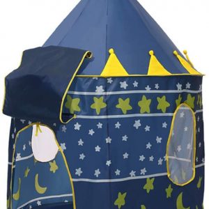 Children’s Castle Tent, Kids Play Tent – Foldable Toddler Pop Up House Toy Castle with Carry Case, (41″X 41″X 53″), Indoor Outdoor Games, Easy To Install, With Storage Bag.