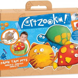 Artzooka – Make Your Own Paper Mache Animals Kit for Kids – DIY Craft Set for Girls and Boys – SMU-3051