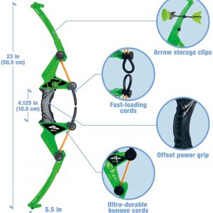 Zing Toys Air Storm Z Tek Bow, Green