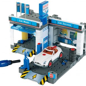 Theo Klein Bosch Car Repair with Car Wash Playset