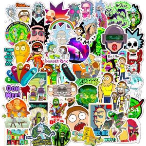 Rick and Morty Stickers – 50pcs