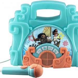 eKids Moana Sing Along Boombox with Microphone, Montana