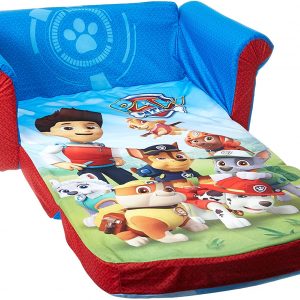 Marshmallow Furniture, Children’s 2 in 1 Flip Open Foam Sofa, Nickelodeon Paw Patrol, by Spin Master