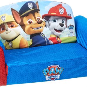 Marshmallow Furniture, Children’s 2 in 1 Flip Open Foam Sofa, Nickelodeon Paw Patrol, by Spin Master