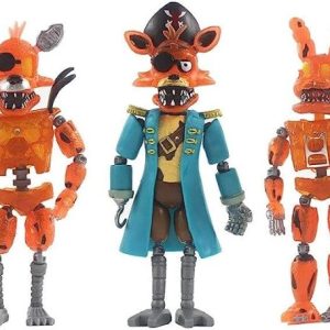 Feromio 5 Pcs/Set – New Five Nights at Freddys Action Figures Detachable Joint Five Nights at Freddys Toys Anime Cute Halloween Freddy Model FNAF Action Figures Toy Gifts