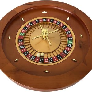 18Inch Deluxe Wooden Roulette Wheel ¡­